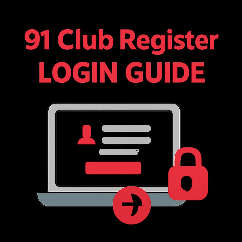 An illustration related to the 91 Club Register Login Guide.