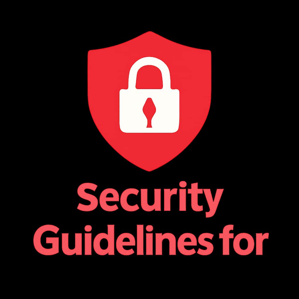 Icon representing security guidelines for 91 Club Register.